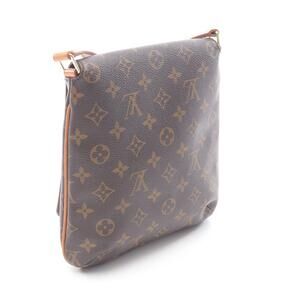 Louis Vuitton Brown Strap Musette Short Monogram Leather Bag Salsa Shoulder